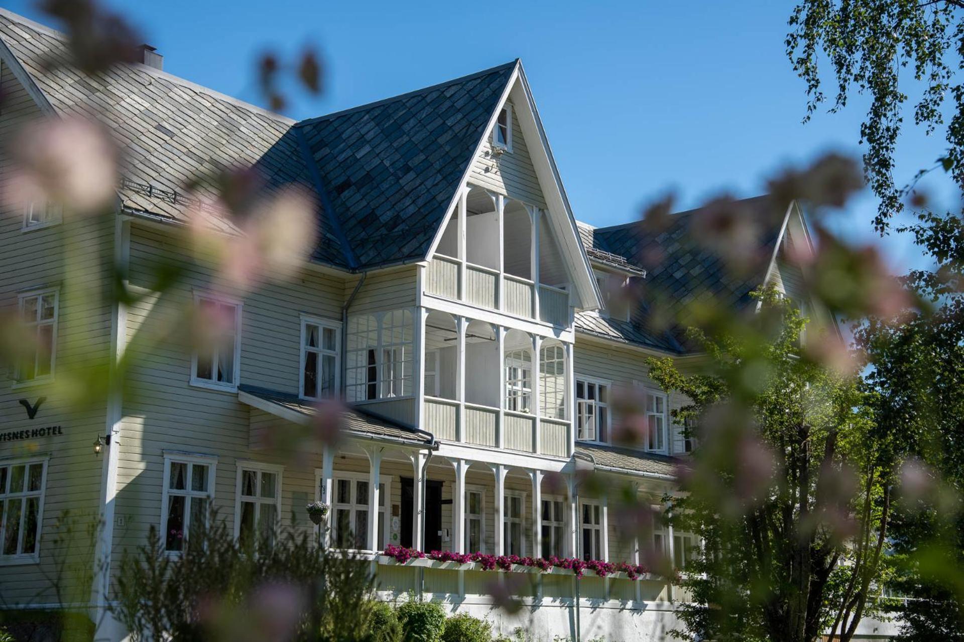 Visnes Hotel ストリン エクステリア 写真